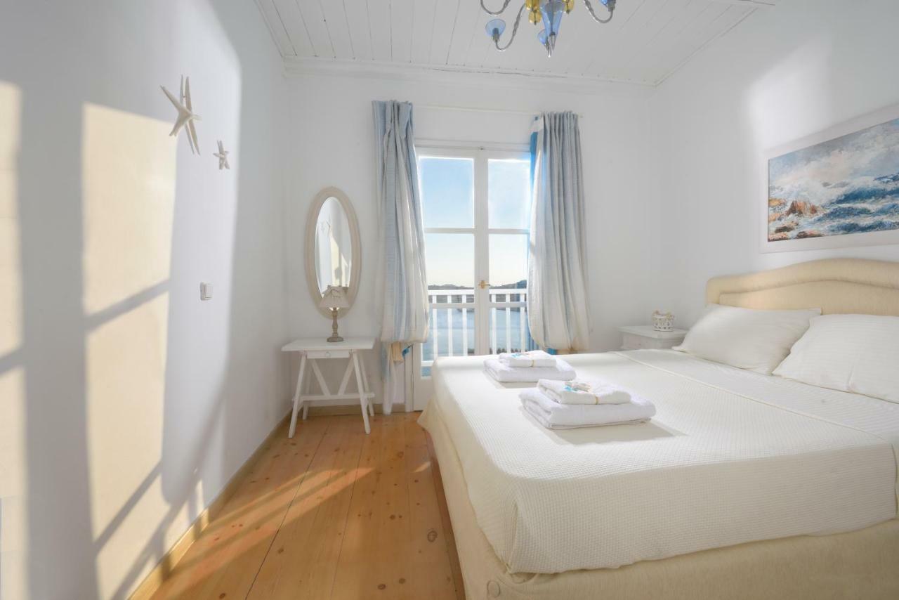 La Vie In Blue Villa Ornos  Exterior photo